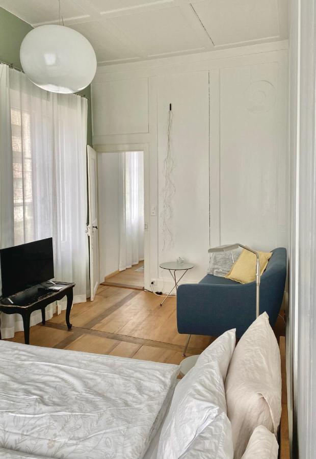 Lovely Studio In A Villa From 18Th Century Thun Exterior photo
